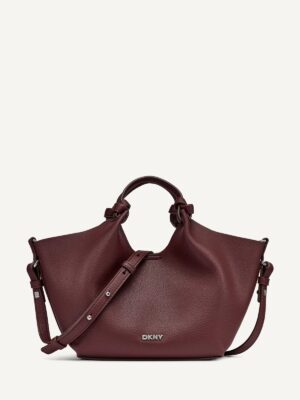DKNY Paula Commuter Small Tote Bag in AGED WINE
