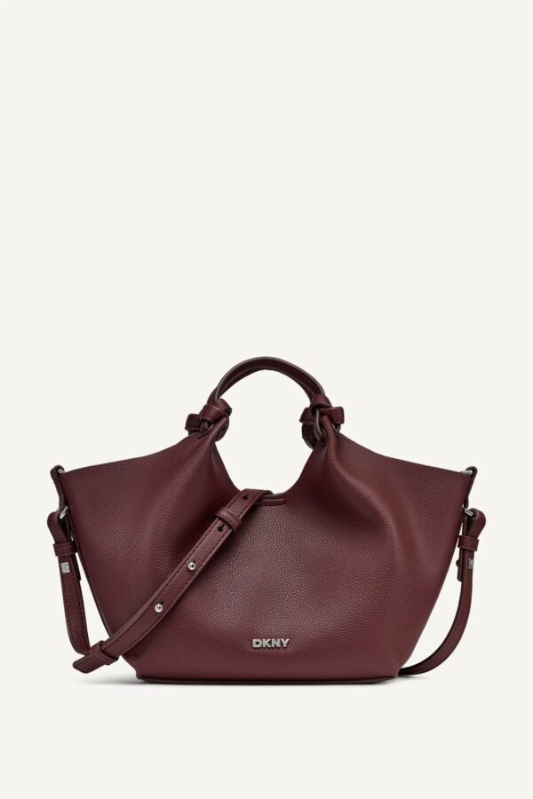 DKNY Paula Commuter Small Tote Bag in AGED WINE