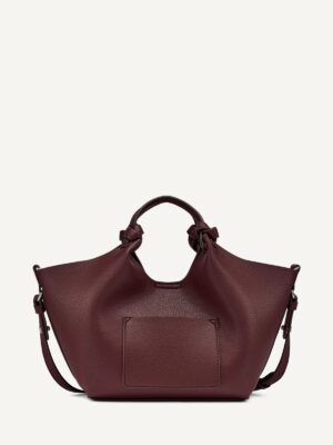 DKNY Paula Commuter Small Tote Bag in AGED WINE2
