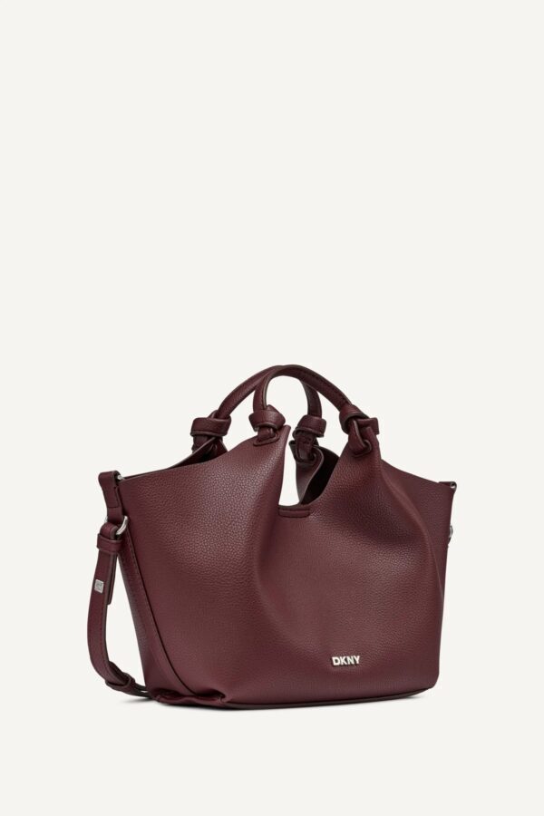 DKNY Paula Commuter Small Tote Bag in AGED WINE