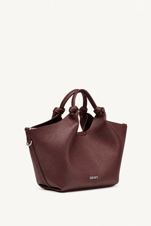 DKNY Paula Commuter Small Tote Bag in AGED WINE
