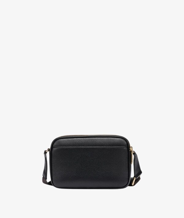 KARL LAGERFELD MAYBELLE CROSSBODY DEBOSS LOGO IN BLACK/GOLD