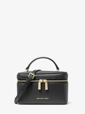 MICHAEL KORS VIVI SMALL VANITY CROSSBODY BAG IN BLACK