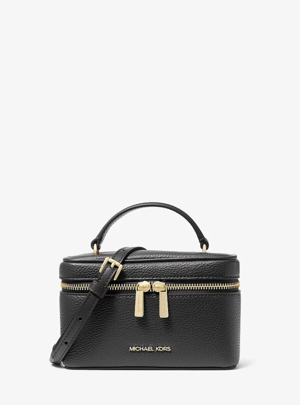 MICHAEL KORS VIVI SMALL VANITY CROSSBODY BAG IN BLACK