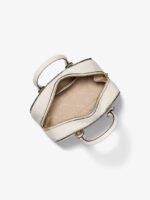 MICHAEL KORS ASHTON SMALLBAG SIGNATURE LOGO MESSENGER IN CREAM