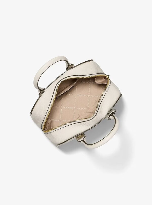 MICHAEL KORS ASHTON SMALLBAG SIGNATURE LOGO MESSENGER IN CREAM