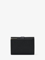 Michael Kors Greenwich Medium Saffiano Leather Trifold Wallet in Black