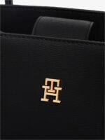 Tommy Hilfiger Monogram Mini Satchel Bag in Black